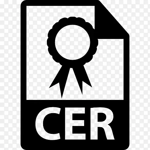 CER文件格式图标