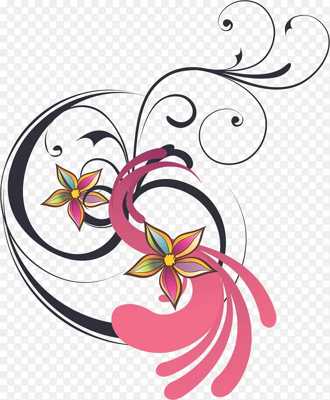 线条花纹