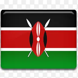 国旗肯尼亚最后的旗帜