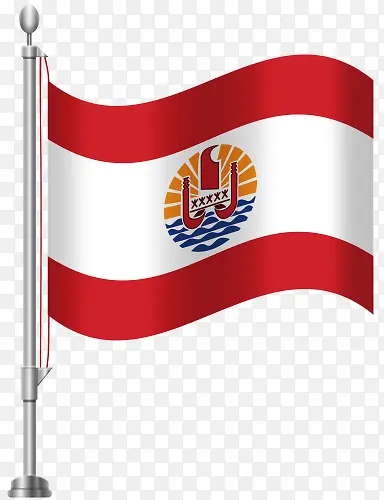 法属波利尼西亚国旗