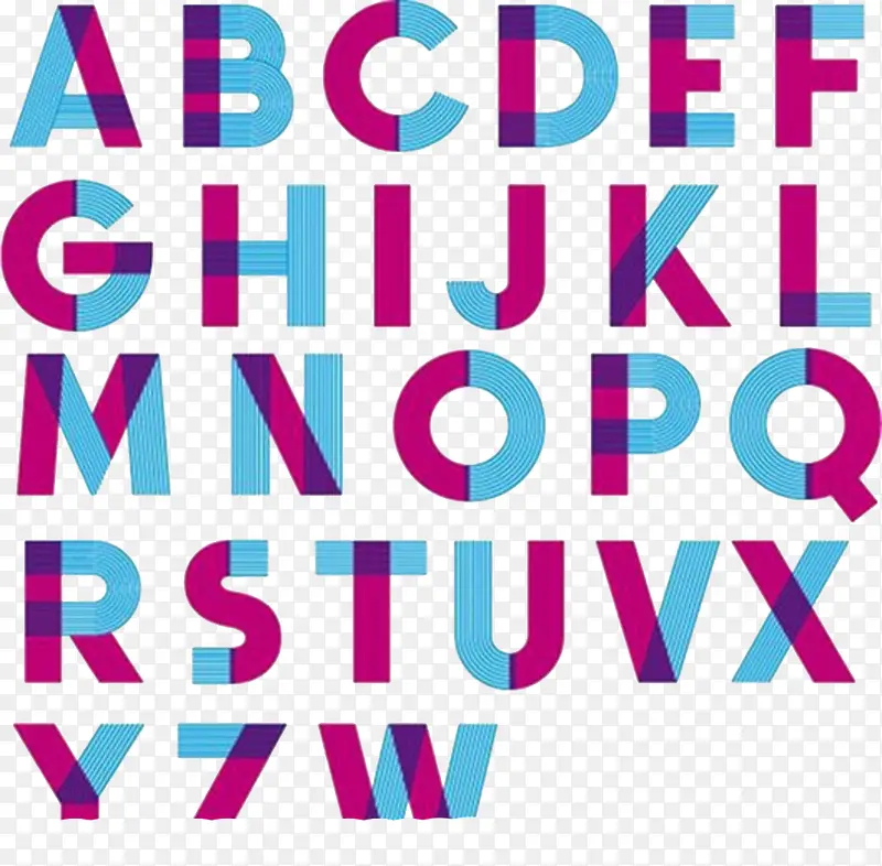 一个与字体