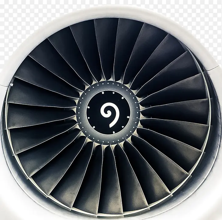 飞机燃气涡轮摄影图片