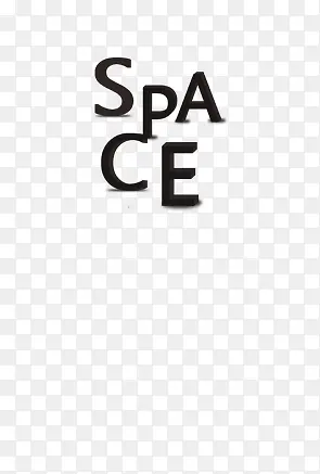 space空间艺术字设计