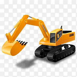 excavator_yellow挖掘机