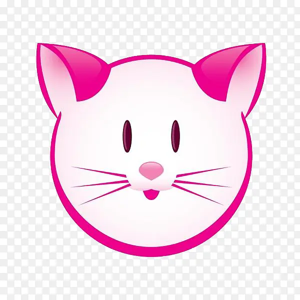 粉色猫鼻子