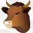 公牛头标准农业图标