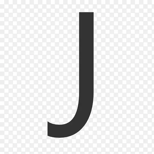 大写字母J icon