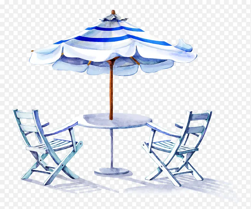 太阳伞椅子