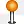 橙色的定位推针 icon