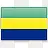 加蓬国旗国旗帜