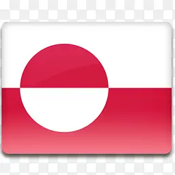 格陵兰国旗图标