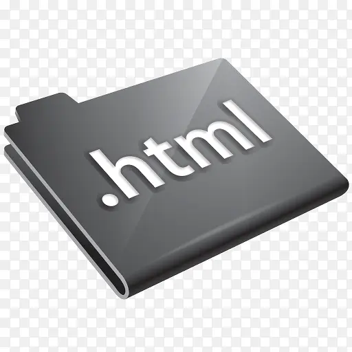 灰色HTML德利奥斯系统图标