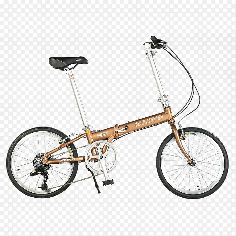 卡通折叠自行车