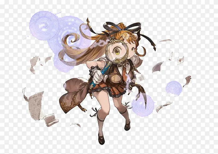 卡通少女