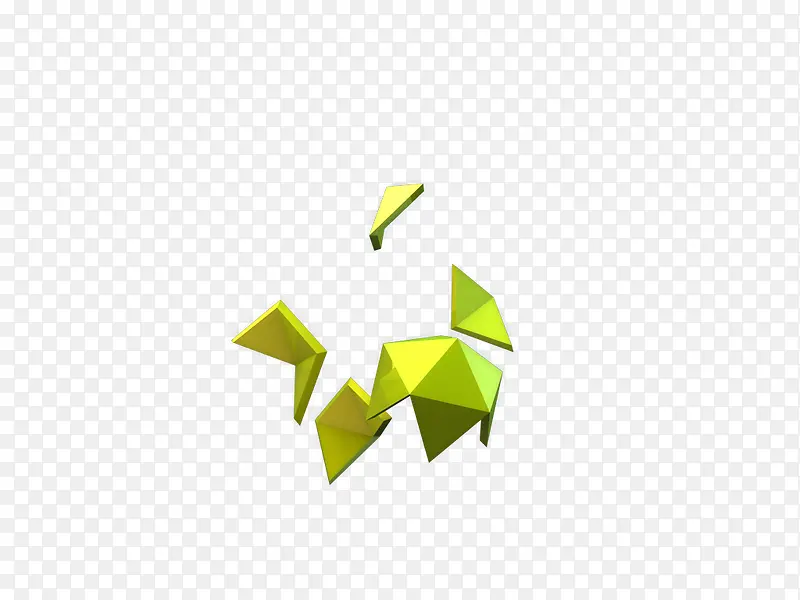 绿色金属色块