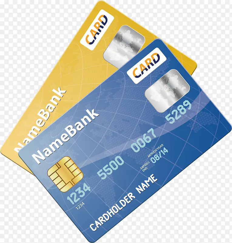 银行卡png元素