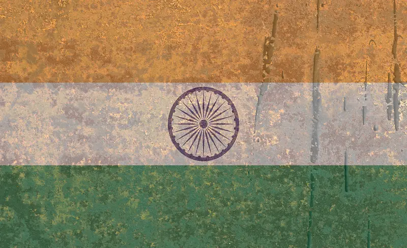 复古印度国旗