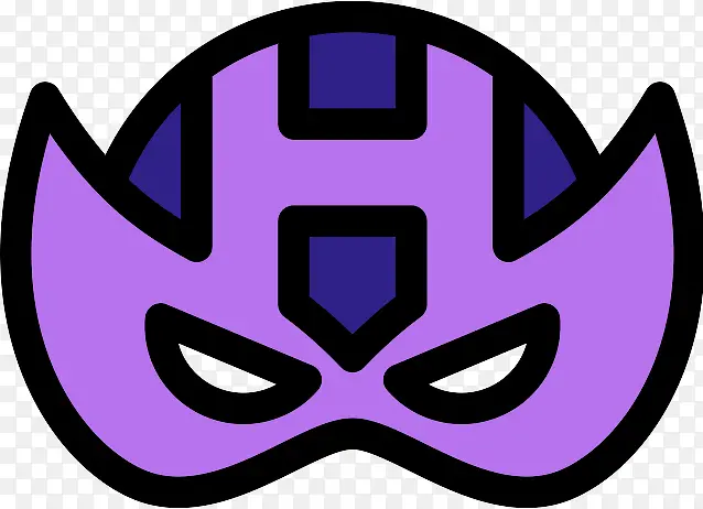 鹰眼Flat-SuperHeroes-Villains-ic