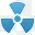 核辐射危险标志 icon