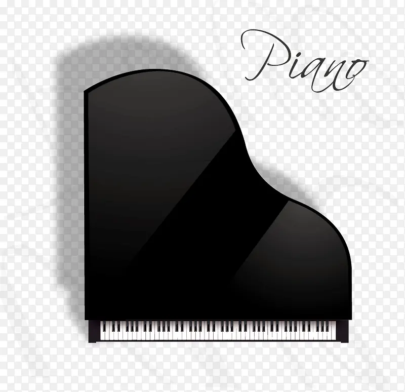 钢琴矢量素材