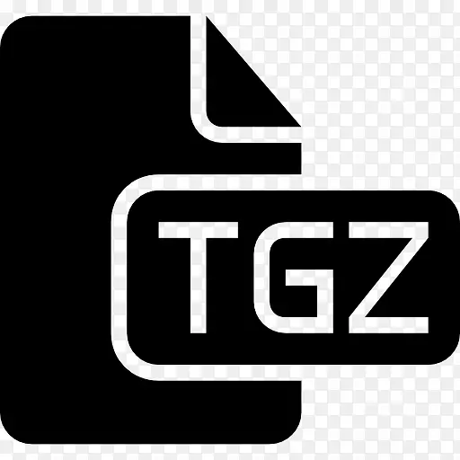 tgz文件黑色界面符号图标