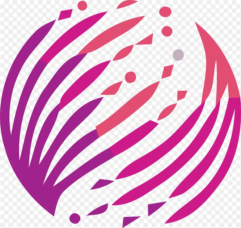 红色商务科技代码logo