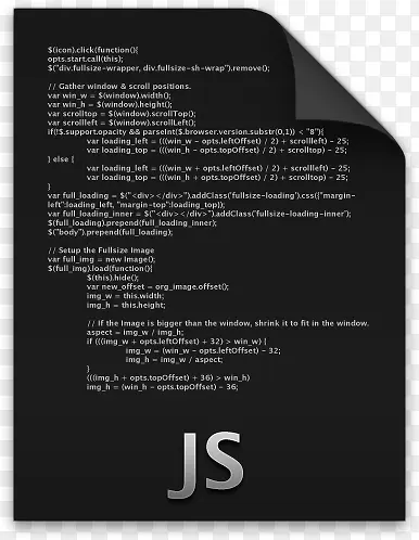 js文件格式图标
