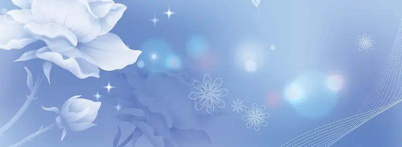 淡雅背景banner