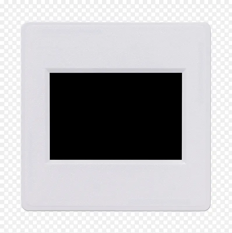 手绘黑白几何方形相片纸