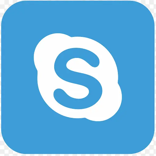 标志标识SSkype社交网络图标