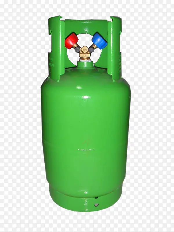 绿色双口煤气瓶