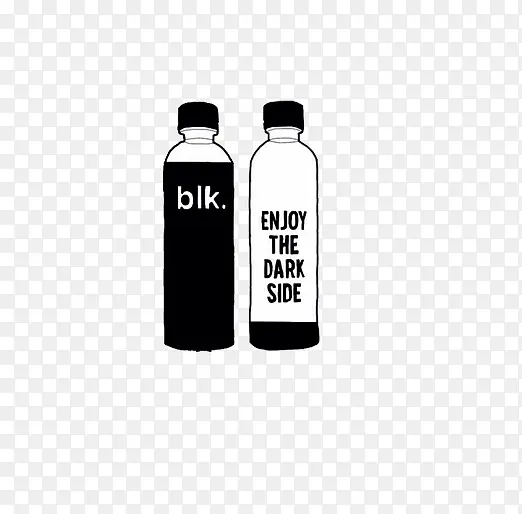 个性BLK水瓶