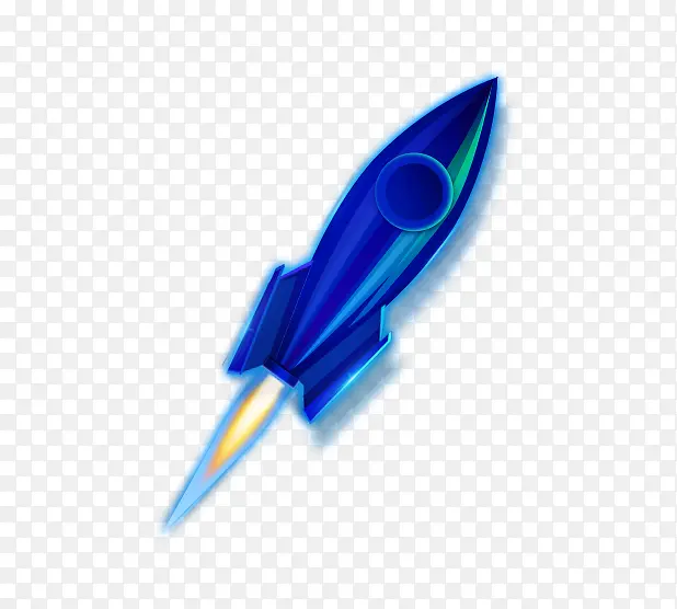 蓝色火箭