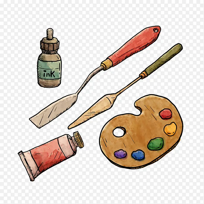 彩绘绘画工具