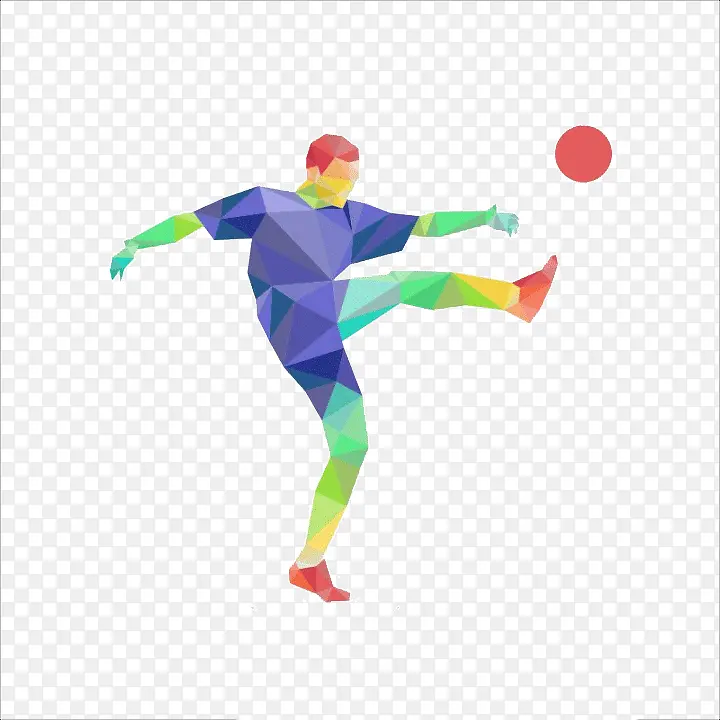 足球运动插图设计