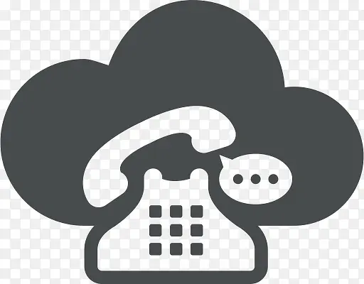 泡沫云云计算通信复古演讲电话云