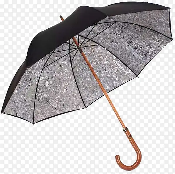 黑色太阳伞