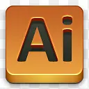 Adobe人工智能应用程序图标