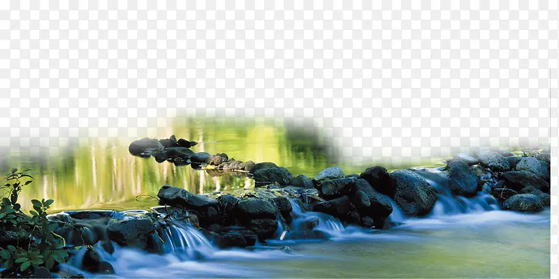流水的堤坝