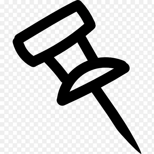 销手工绘制不规则轮廓图标