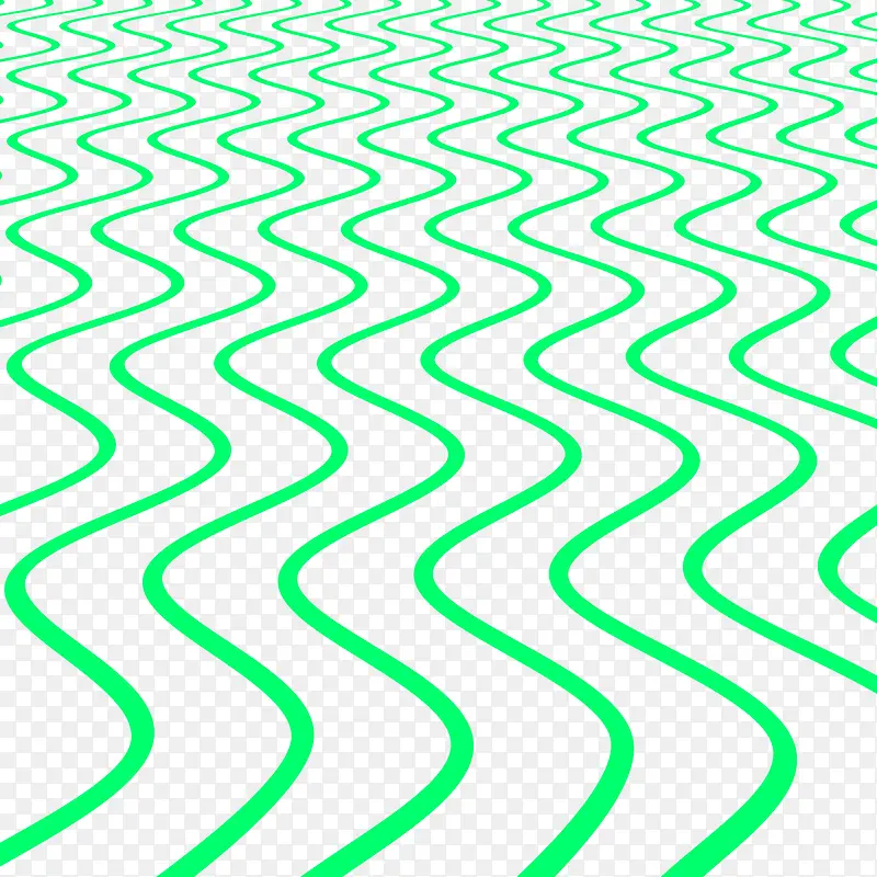 绿色弯曲波浪背景