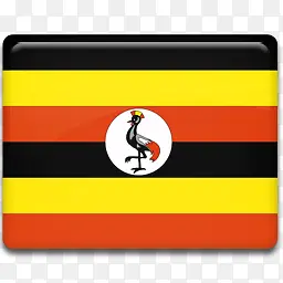 乌干达国旗图标