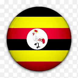 国旗对乌干达世界国旗图标
