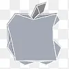 苹果标志web2origami
