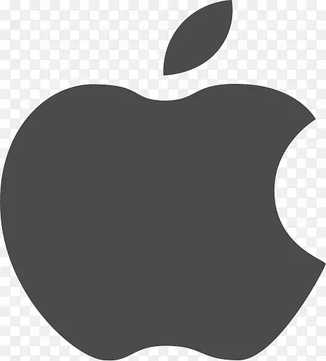 苹果计算机装置水果看标志的包集