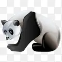 熊猫animals-icon-set