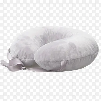银灰色U型乳胶枕