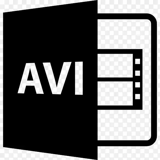 AVI格式视频文件的符号图标