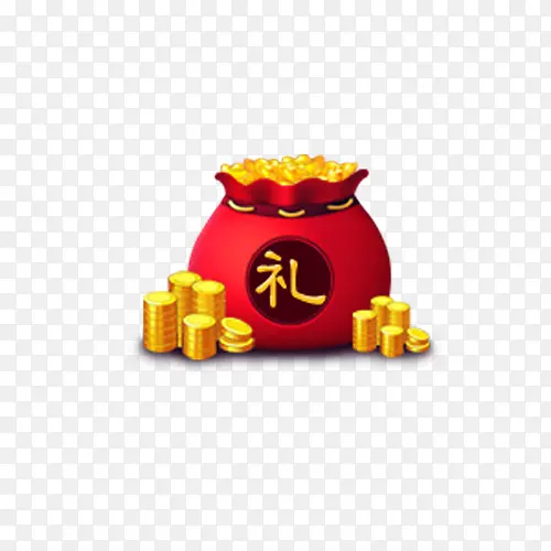 红色礼袋PNG图片素材下载_图片编号yezxwvaj-免抠素材网