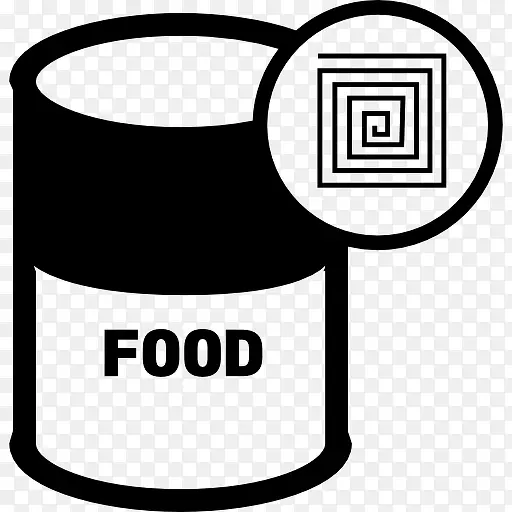 食物可以有RFID标签的图标